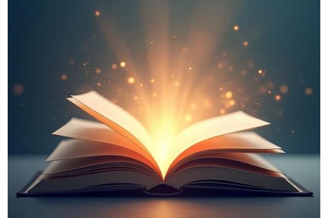 Visione strategica e libri che si aprono, simbolo di apprendimento e futuro