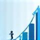 Icona per Modulo 4: grafico in crescita con persona che legge