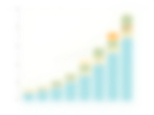 Un grafico a barre o una linea di progresso che mostra un aumento significativo della velocità di lettura e della comprensione nel tempo, con icone di spunta e indicatori di successo, simboleggiando la valutazione e il monitoraggio dei progressi.